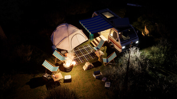 Скриншот из Caravanners: Co-op Open World Camping Demo