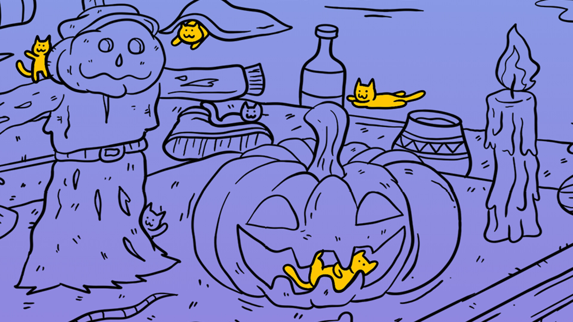 Secret Cats - Haunted Mansion screenshot #2