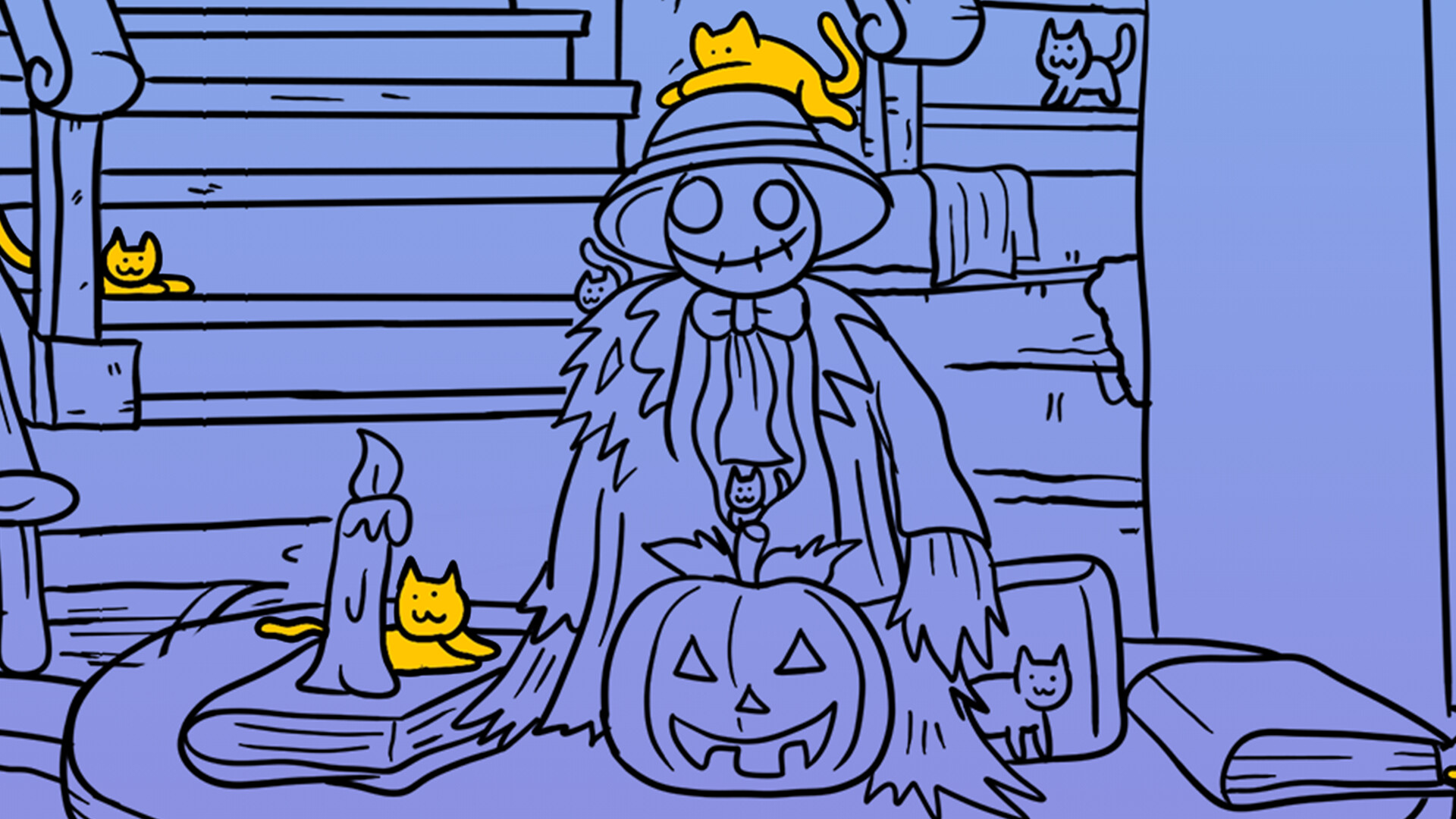 Secret Cats - Haunted Mansion screenshot #1