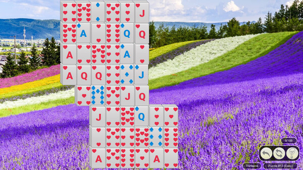 Скриншот из Solitaire Flowerscapes