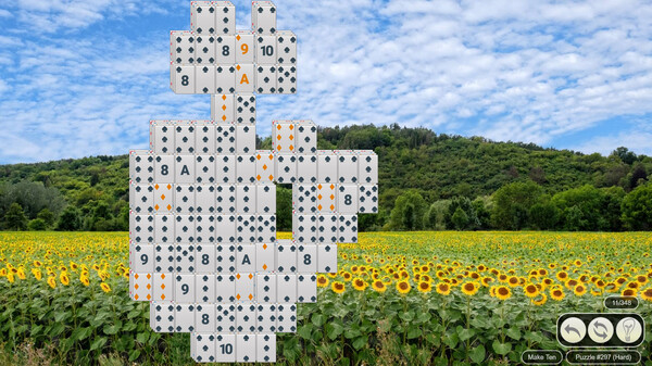 Solitaire Flowerscapes screenshot 2