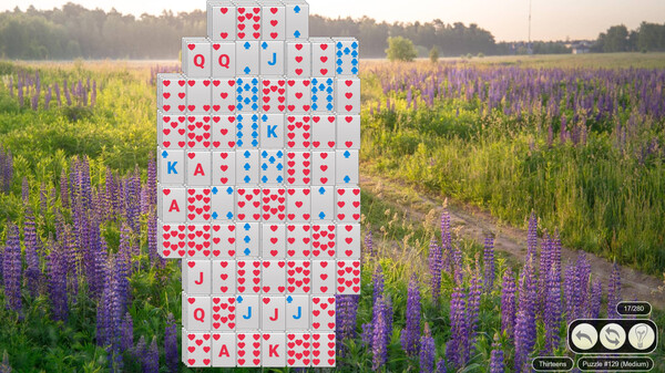 Solitaire Flowerscapes Demo screenshot 4
