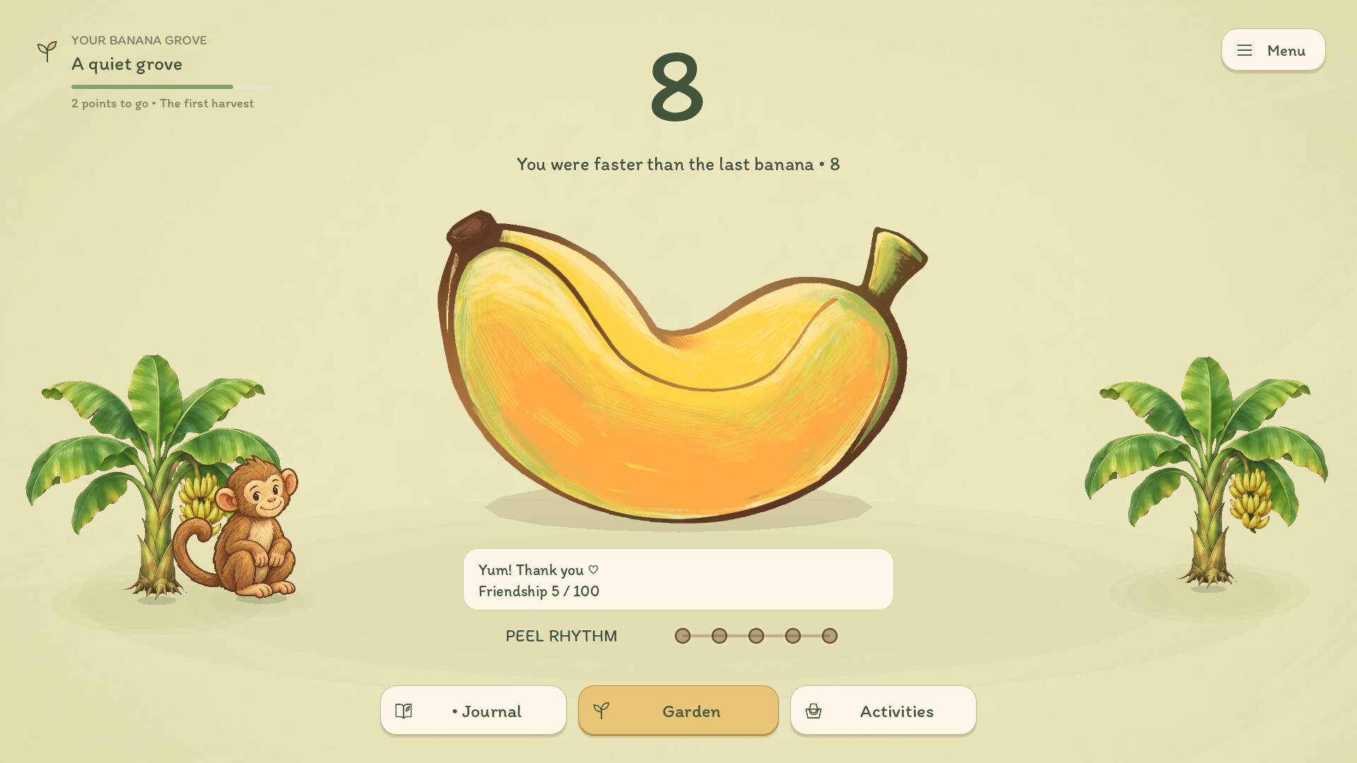 Peel a banana screenshot 2