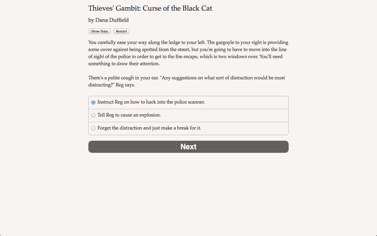 Thieves' Gambit: The Curse of the Black Cat Featured Screenshot #1