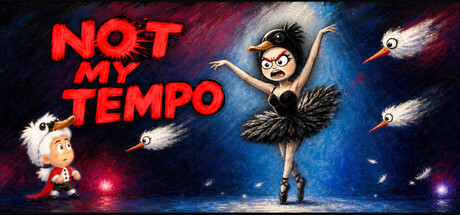 Not My Tempo header art