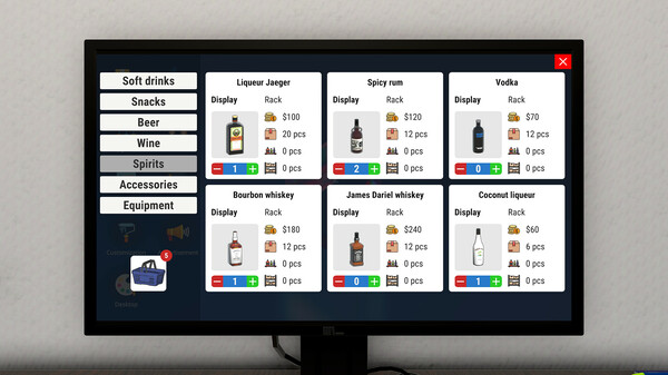 Liquor Store Simulator Demo