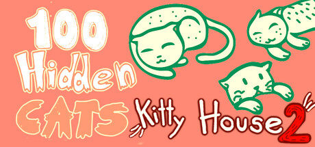 100 hidden Cats : Kitty House 2