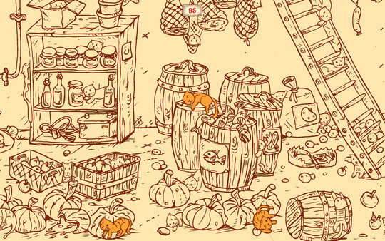 100 hidden Cats : Kitty House 2 screenshot 1