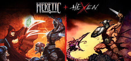 Heretic + Hexen cover art