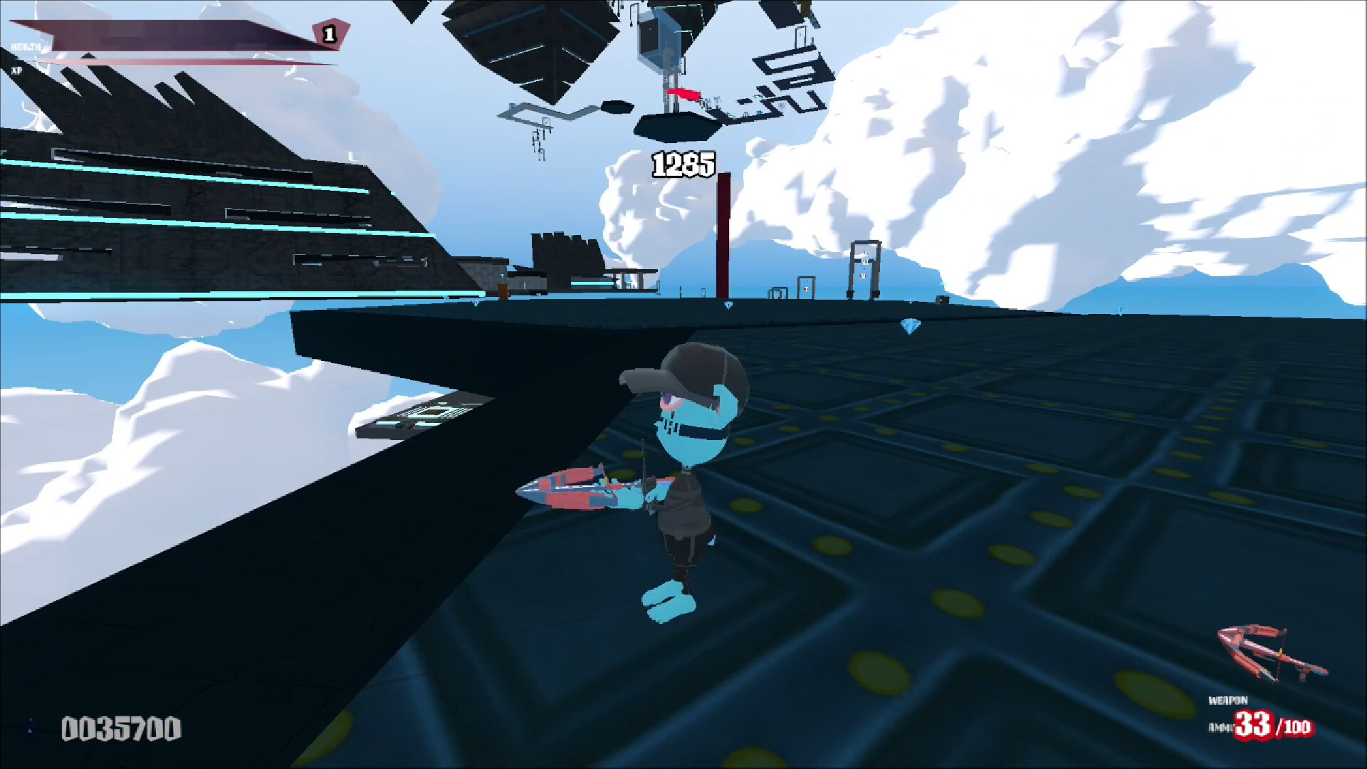 Bluebie VS The Army of Cyborgs screenshot 11