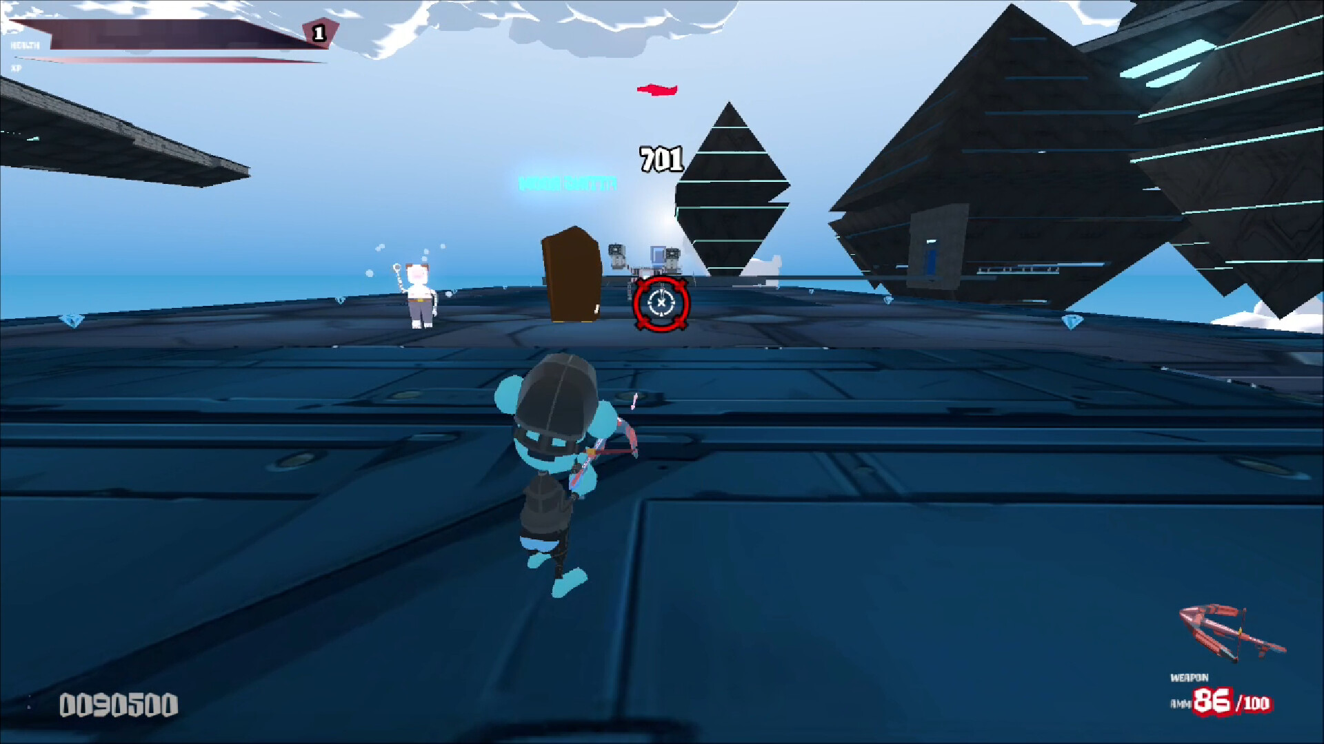 Bluebie VS The Army of Cyborgs screenshot 7
