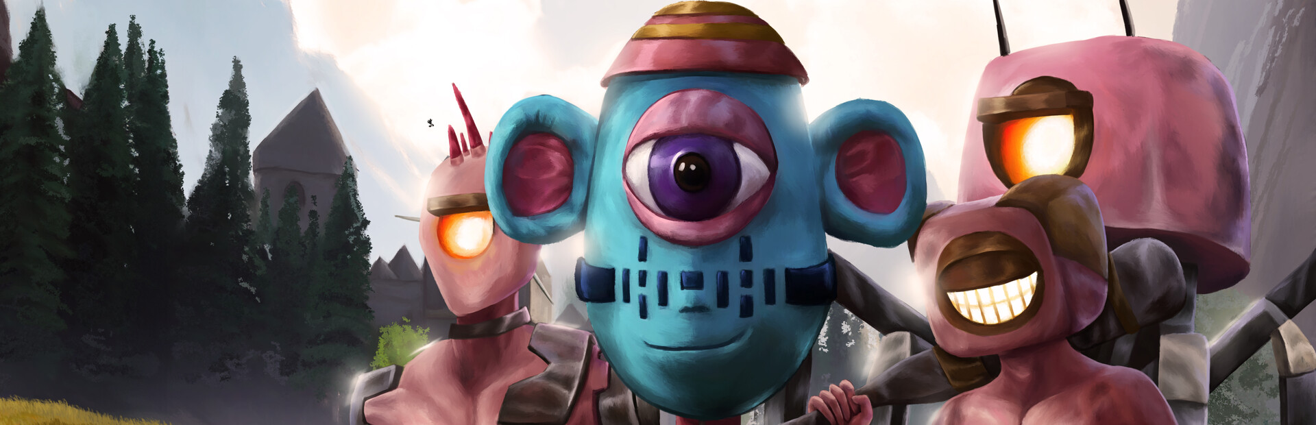 Bluebie VS The Army of Cyborgs