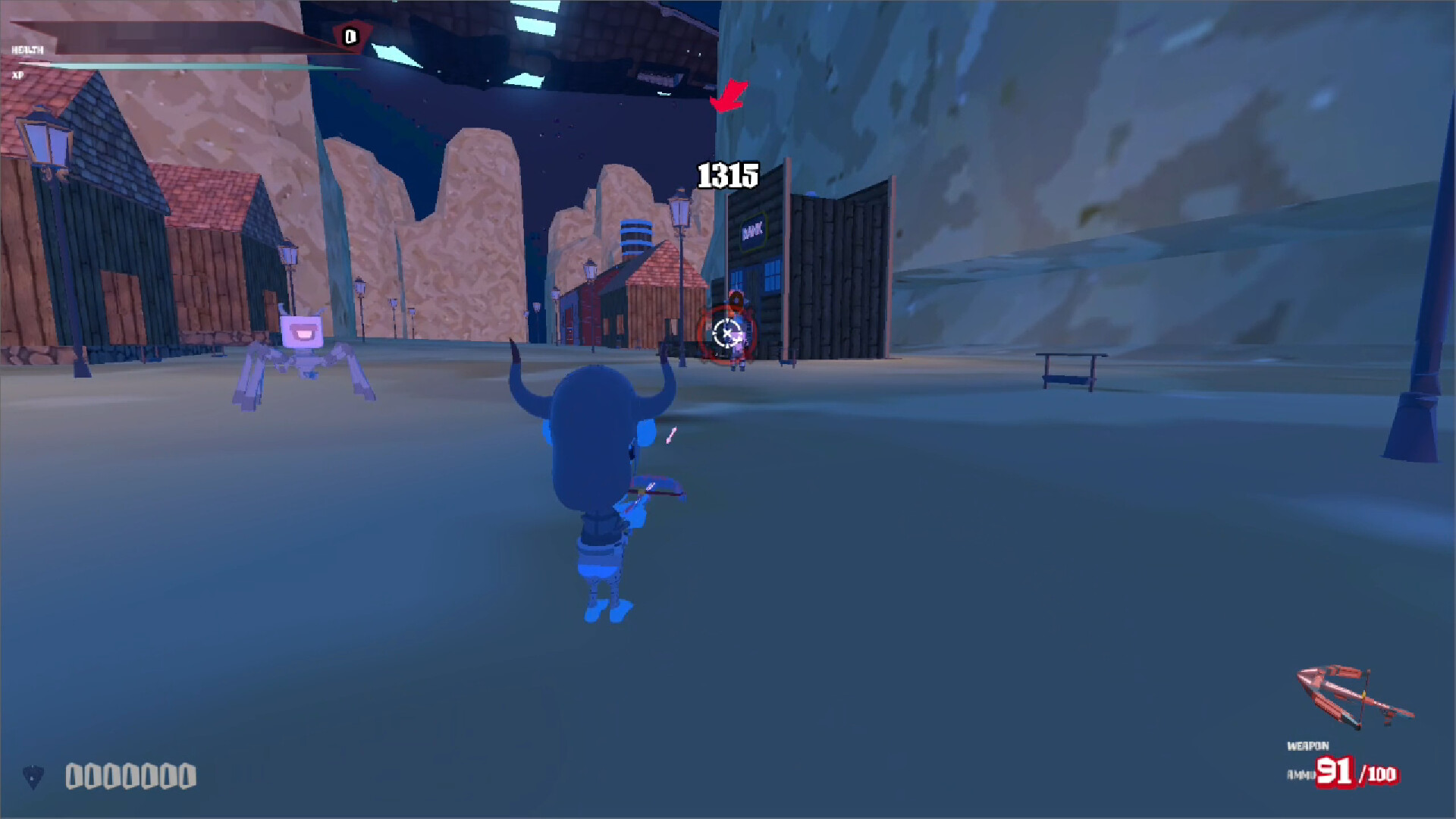 Bluebie VS The Army of Cyborgs screenshot 5