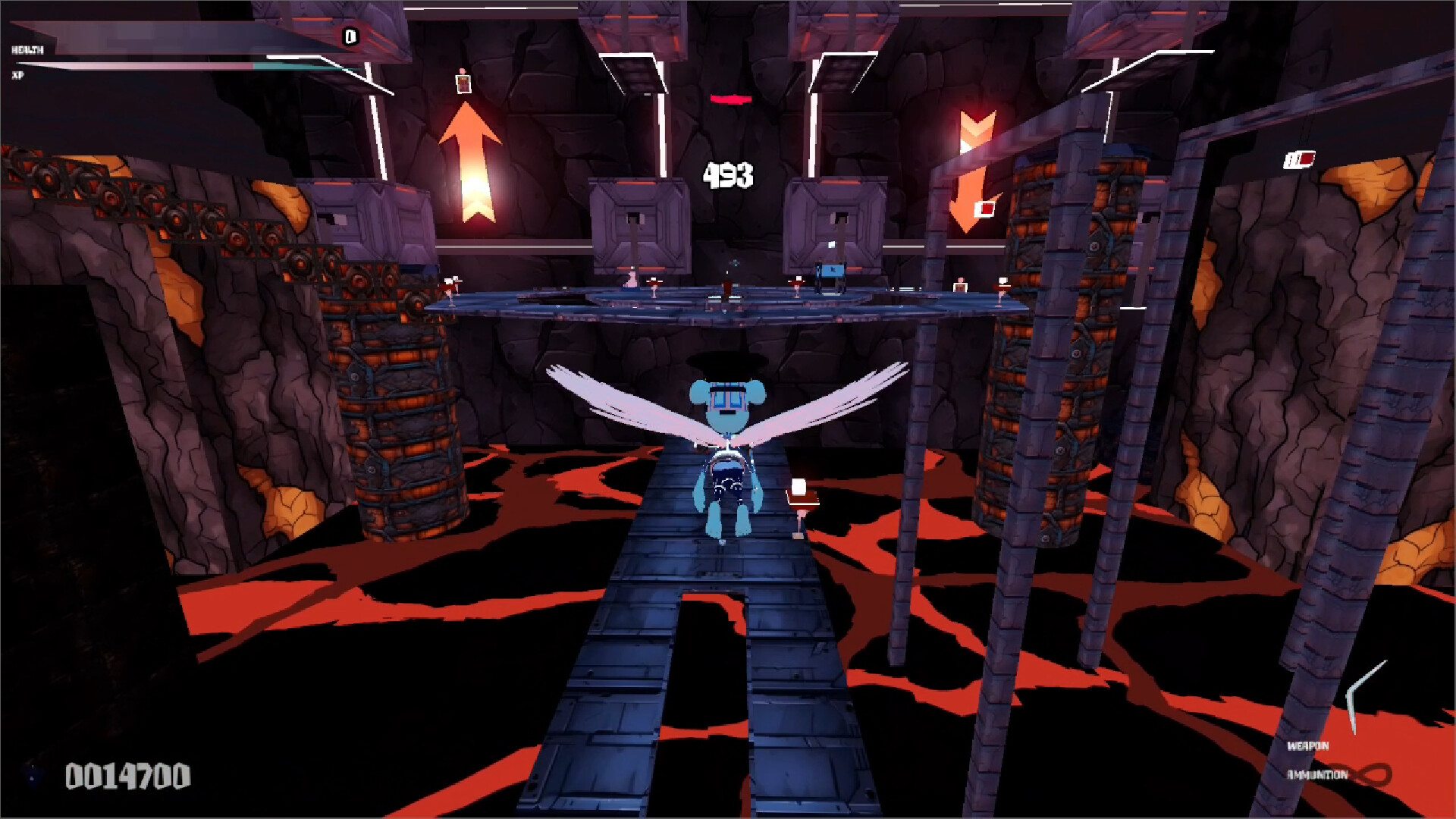Bluebie VS The Army of Cyborgs screenshot 1