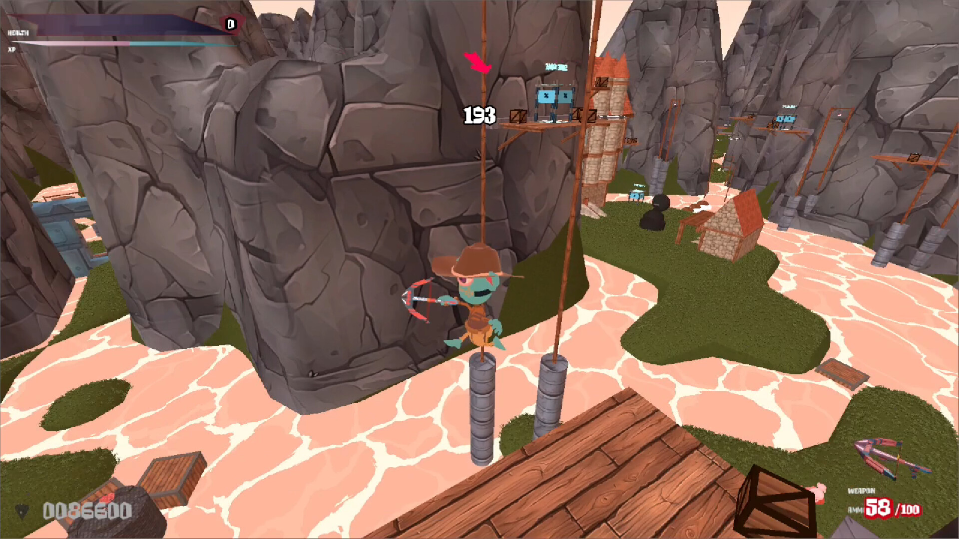 Bluebie VS The Army of Cyborgs screenshot 9