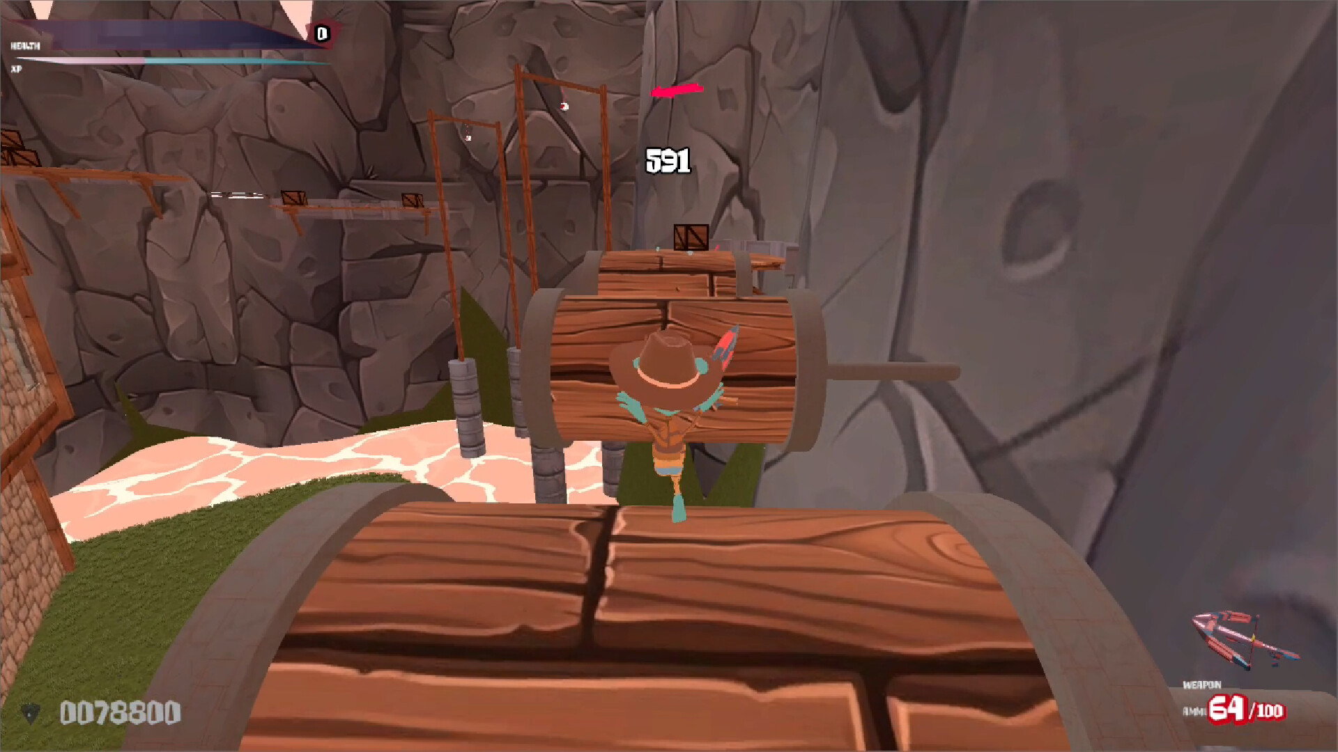 Bluebie VS The Army of Cyborgs screenshot 2