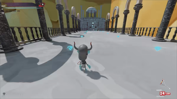 Bluebie VS The Army of Cyborgs video 2