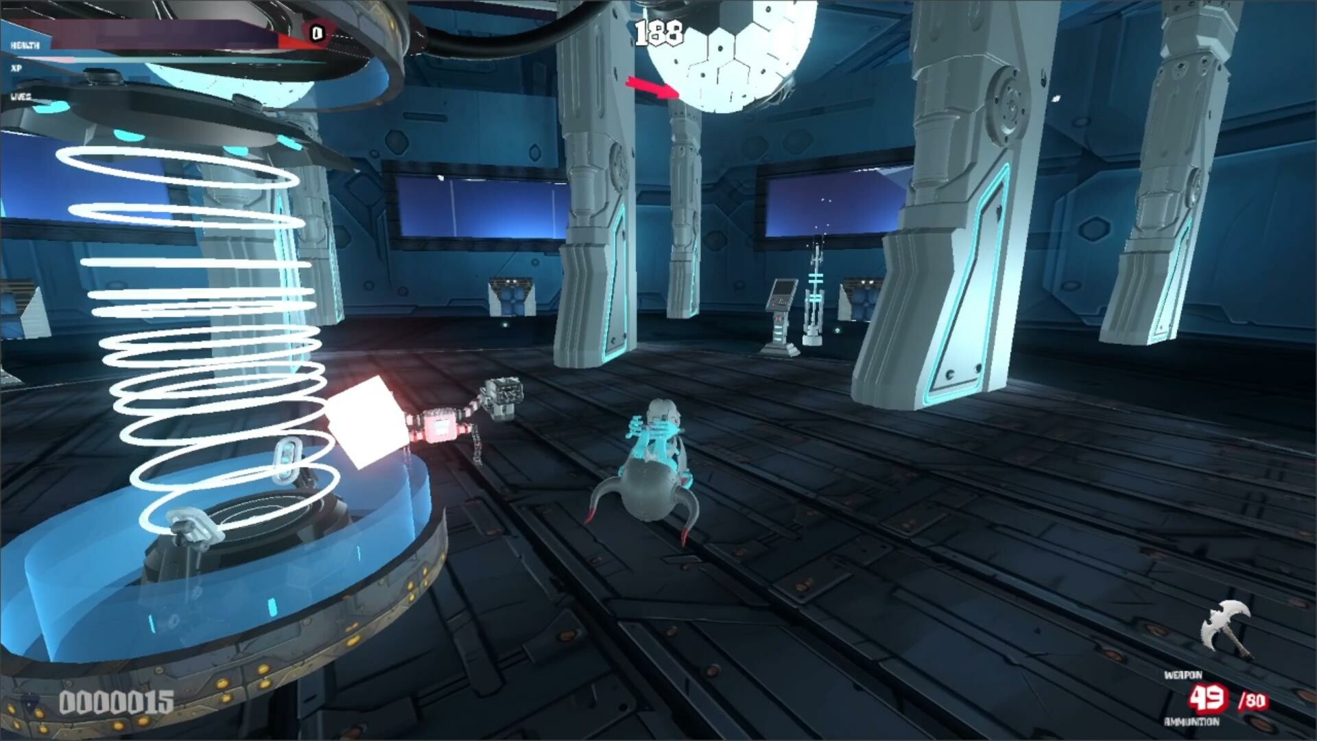 Bluebie VS The Army of Cyborgs screenshot #6