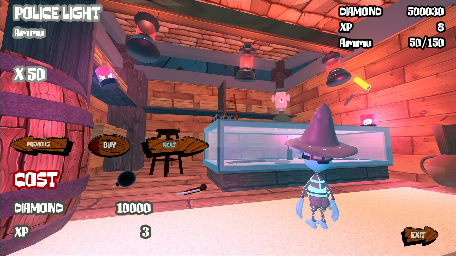 Bluebie VS The Army of Cyborgs screenshot #10