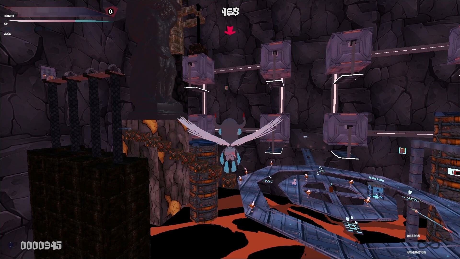 Bluebie VS The Army of Cyborgs screenshot 1