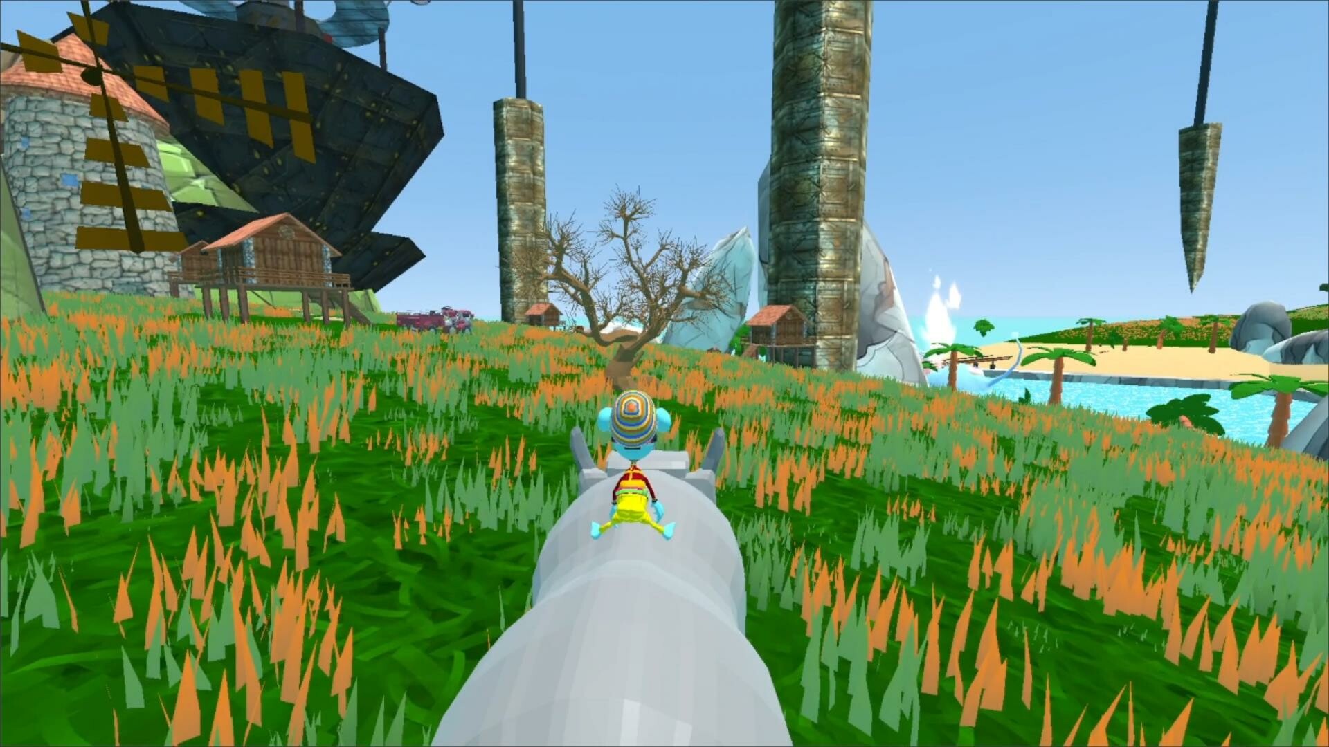 Bluebie VS The Army of Cyborgs screenshot 2