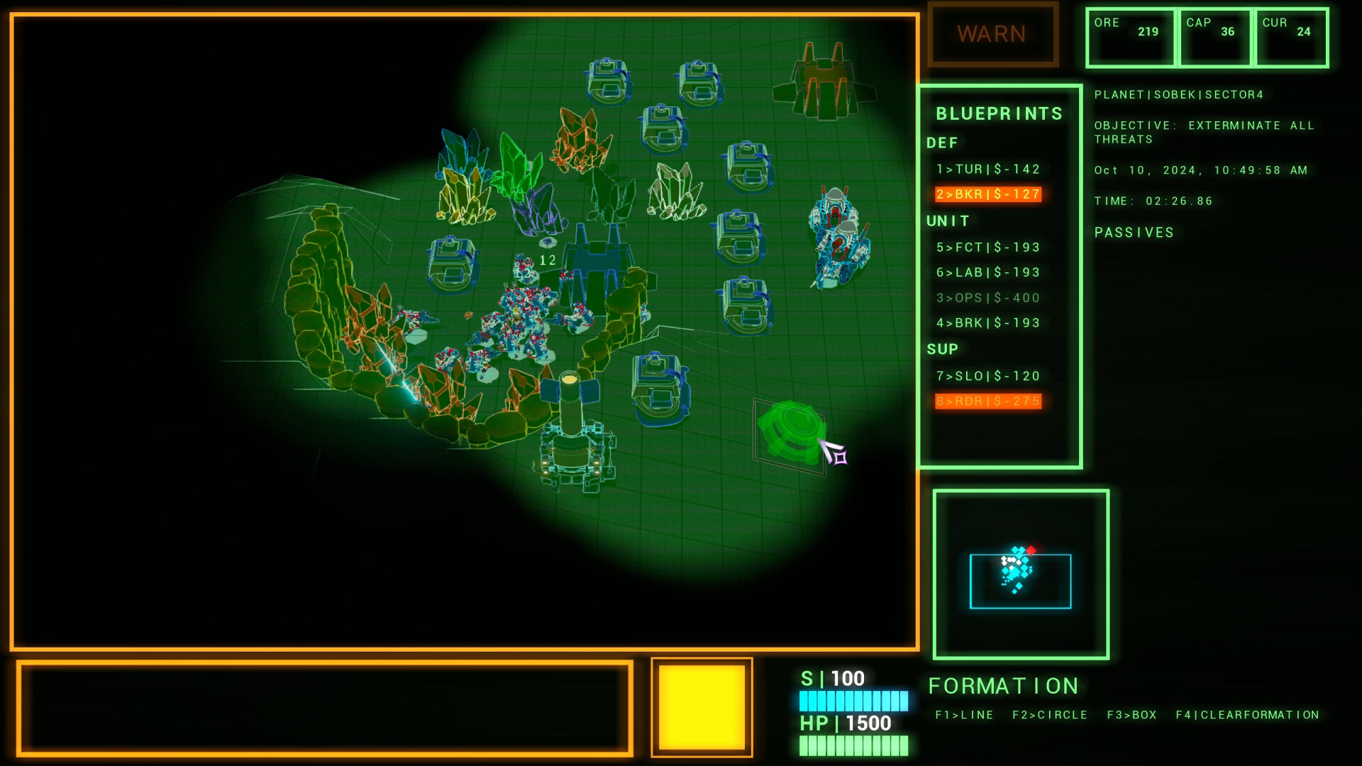 Starmetal Crusaders screenshot 2
