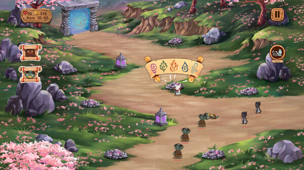 Kitsune's Paths Tower Defense screenshot 3