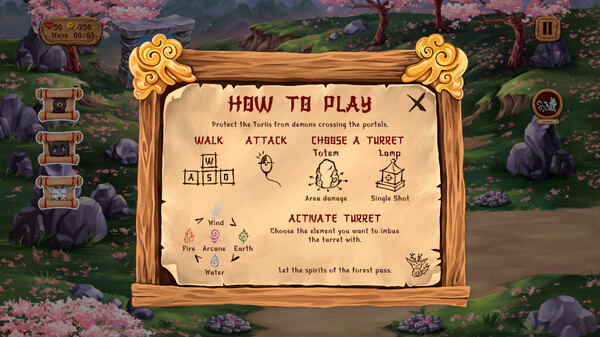 Kitsune's Paths Tower Defense screenshot 7