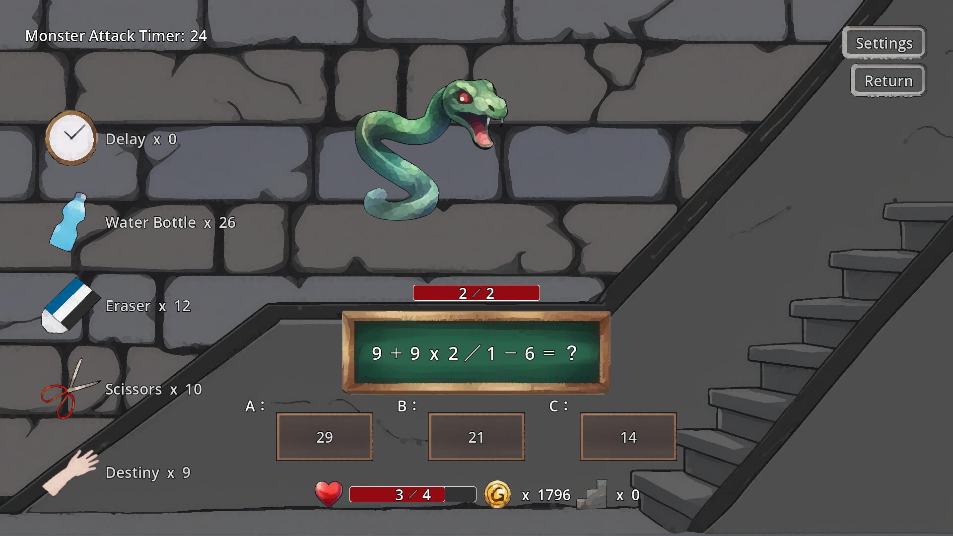 #3. Tower Of Arithmetic (Steam) 由: IFIDEV