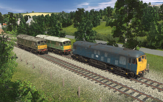 Trainz 2022 DLC - BR Class 24 - Blue & Green