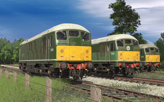 Trainz 2022 DLC - BR Class 24 - Blue & Green