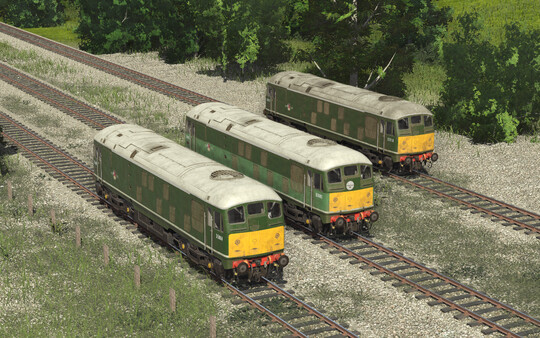 Trainz 2022 DLC - BR Class 24 - Blue & Green
