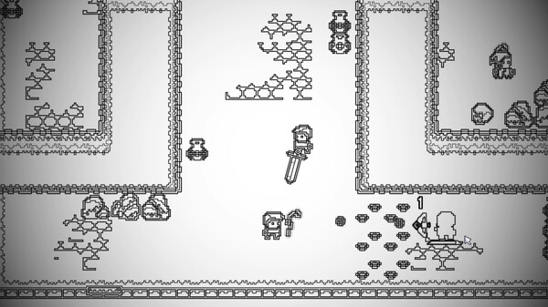 Screenshot z Forgotten Cave: Roguelite Dungeon Crawler