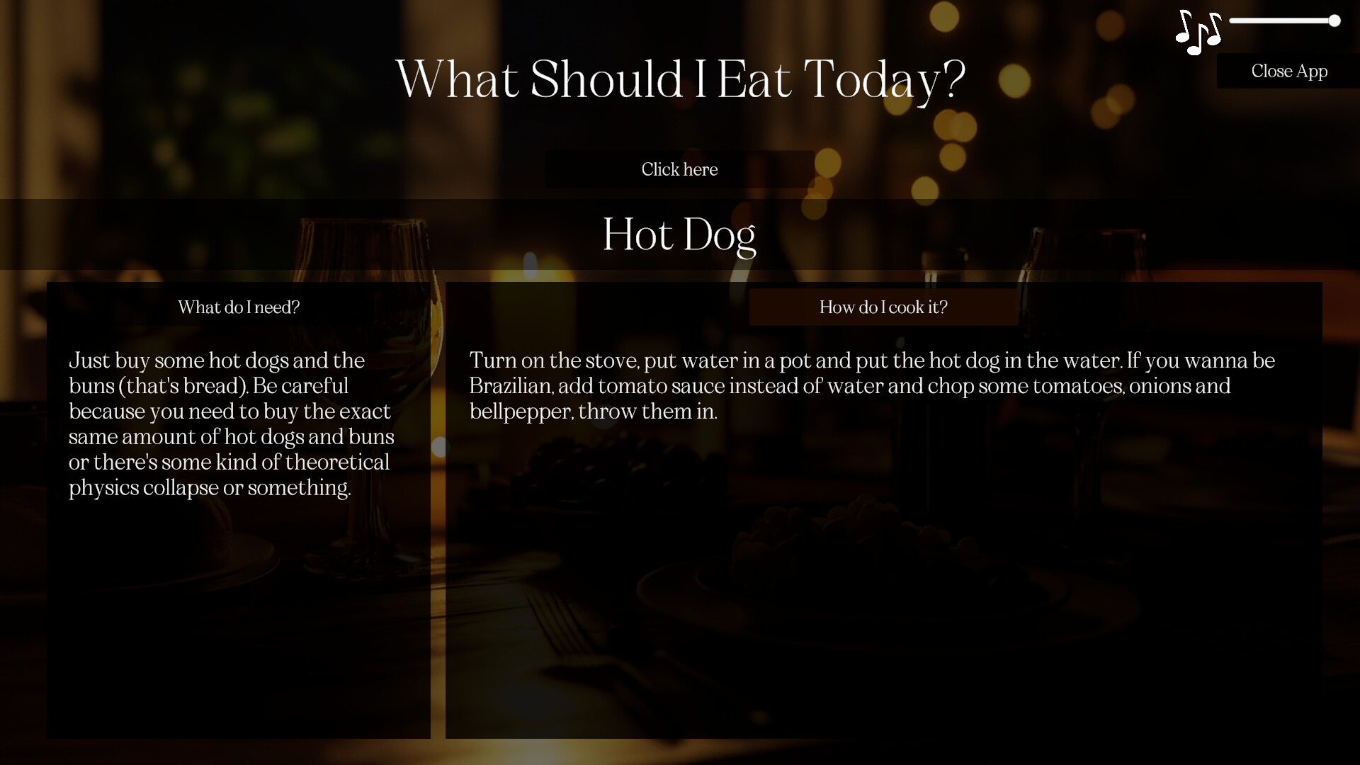 What Should I Eat screenshot 2