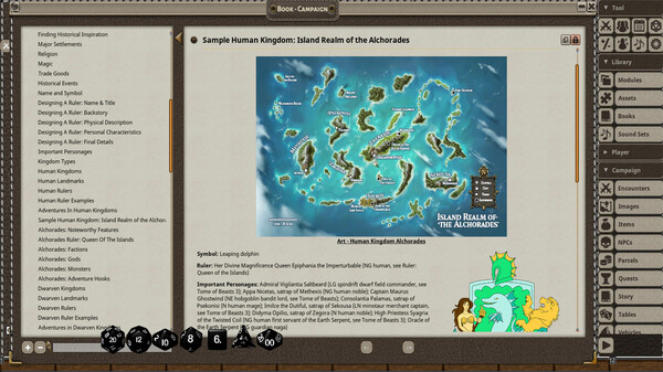 Fantasy Grounds - Campaign Builder: Castles & Crowns