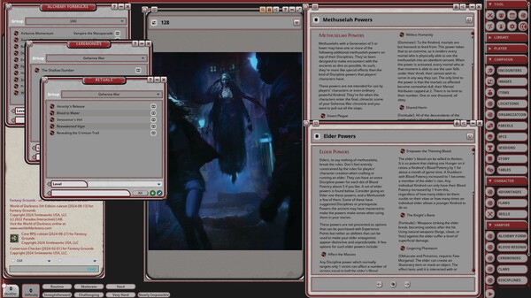 Fantasy Grounds - Vampire: Gehenna War