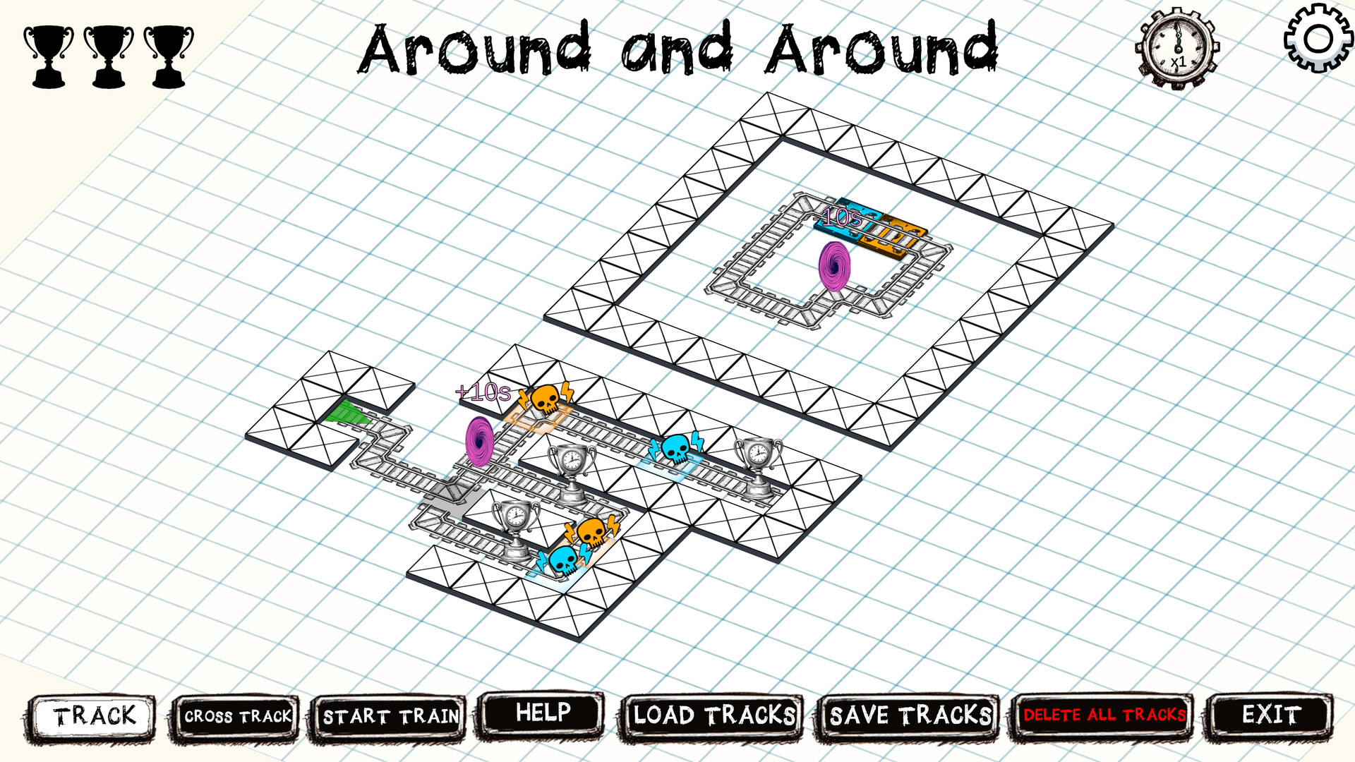 #4. TimeTrain (Steam) 来自: Crowbot Games