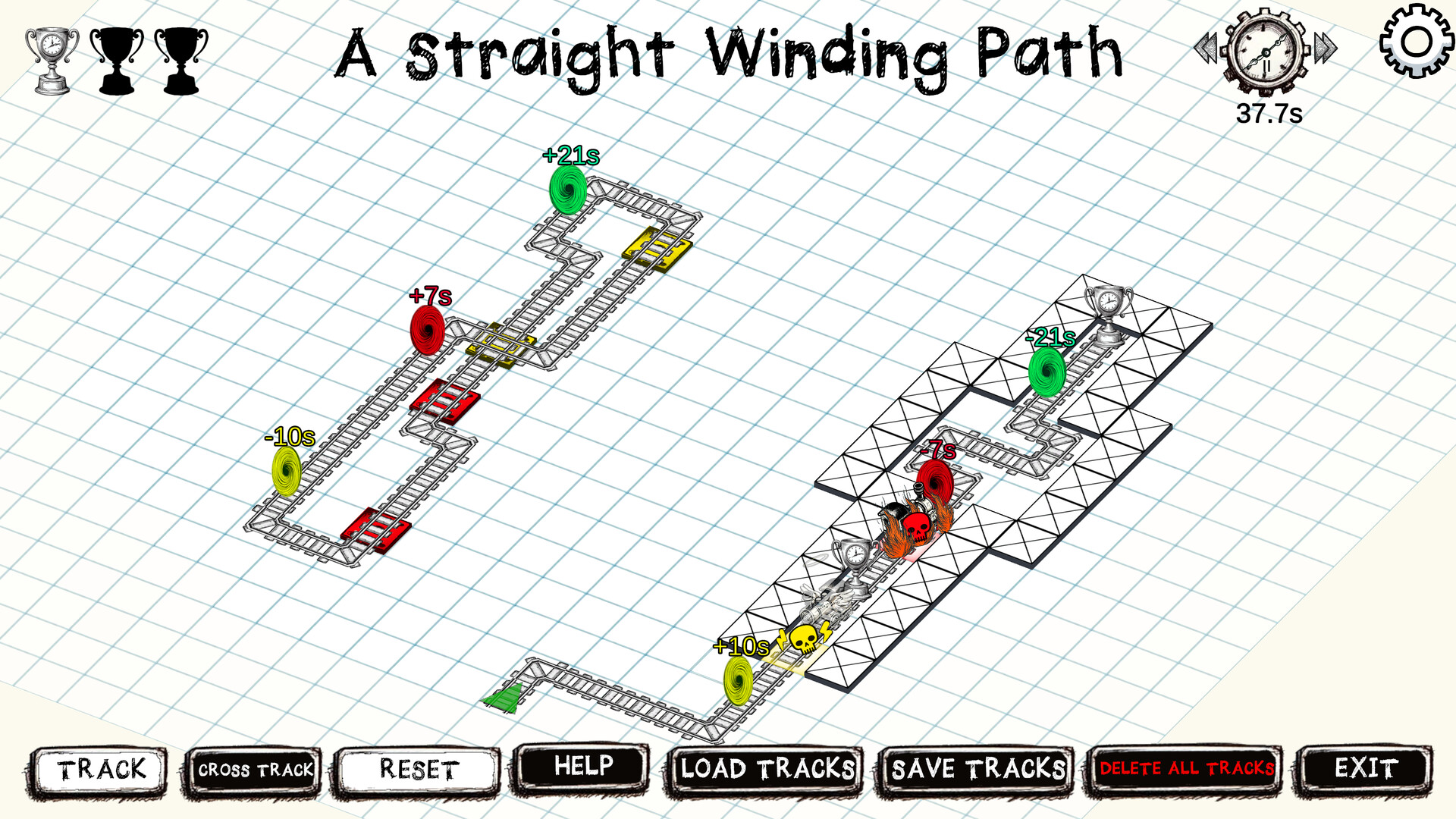 #5. TimeTrain (Steam) 来自: Crowbot Games