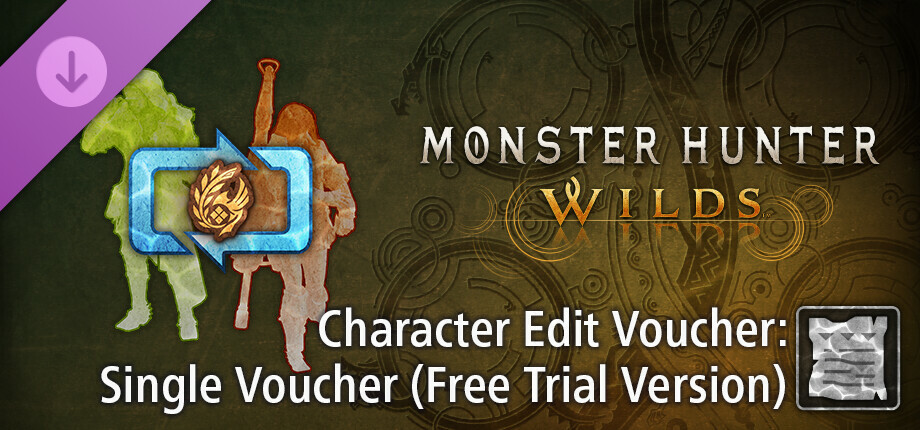 Monster Hunter Wilds - Character Edit Voucher: Single Voucher (Free Trial Version) cover art