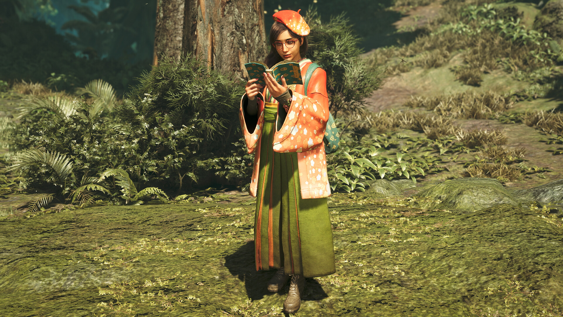 Monster Hunter Wilds - Alma Outfit: Spring Blossom Kimono Featured Screenshot #1