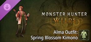 Monster Hunter Wilds - Alma Outfit: Spring Blossom Kimono