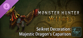Monster Hunter Wilds - Seikret Decoration: Majestic Dragon's Caparison