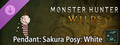 Monster Hunter Wilds - Pendant: Sakura Posy: White