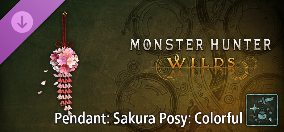 Monster Hunter Wilds - Pendant: Sakura Posy: Colorful cover art