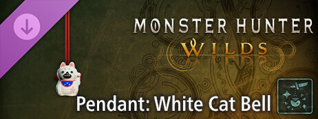 Monster Hunter Wilds - Pendant: White Cat Bell cover art