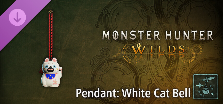 Monster Hunter Wilds - Pendant: White Cat Bell cover art