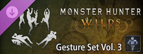 Monster Hunter Wilds - Gesture Set Vol. 3 cover art