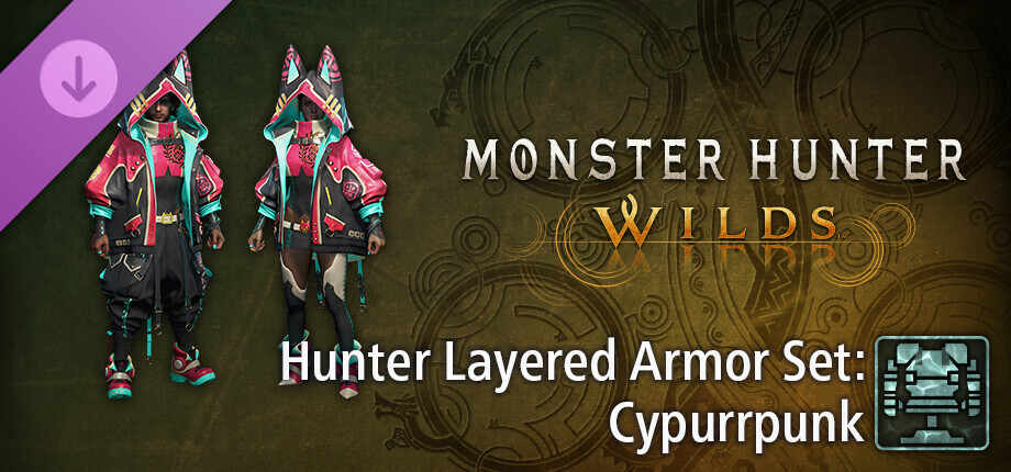 Monster Hunter Wilds - Hunter Layered Armor Set: Cypurrpunk cover art