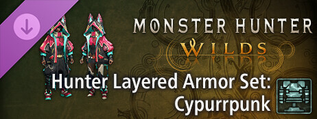 Monster Hunter Wilds - Hunter Layered Armor Set: Cypurrpunk cover art