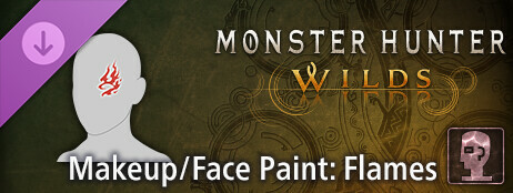Monster Hunter Wilds - Makeup/Face Paint: Flames cover art